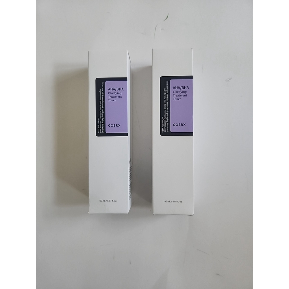 COSRX AHA/BHA Clarifying Treatment Toner 150ml , 2 BOTTLES, NIB - Picture 1 of 4